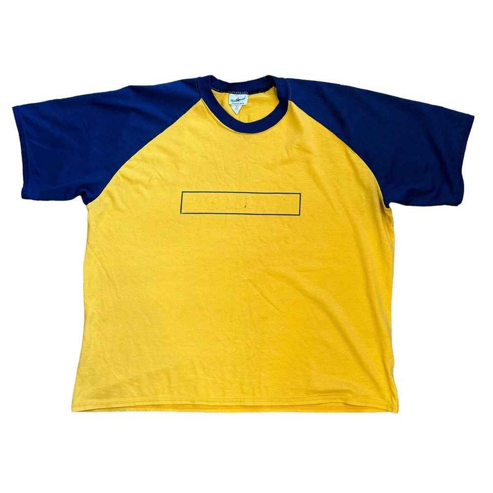 Vtg Physical Education Gym Top USA Made T-Shirt Top 2XL
